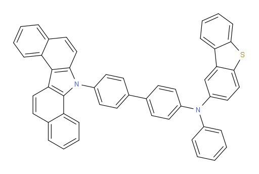 N-(4'-(7H-dibenzo[a,g]carbazol-7-yl)-[1,1'-biphenyl]-4-yl)-N-phenyldibenzo[b,d]thiophen-2-amine