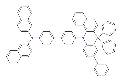 N-(naphthalen-2-yl)-N-(4'-(7,7,9-triphenylbenzo[c]acridin-12(7H)-yl)-[1,1'-biphenyl]-4-yl)naphthalen-2-amine