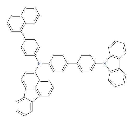 N-(4'-(9H-carbazol-9-yl)-[1,1'-biphenyl]-4-yl)-N-(4-(naphthalen-1-yl)phenyl)fluoranthen-3-amine