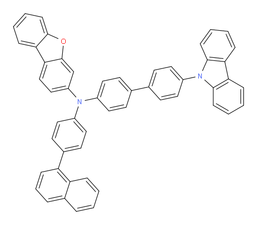 N-(4'-(9H-carbazol-9-yl)-[1,1'-biphenyl]-4-yl)-N-(4-(naphthalen-1-yl)phenyl)dibenzo[b,d]furan-3-amine