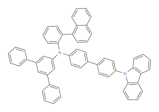 N-(4'-(9H-carbazol-9-yl)-[1,1'-biphenyl]-4-yl)-N-(2-(naphthalen-1-yl)phenyl)-[1,1':3',1''-terphenyl]-5'-amine
