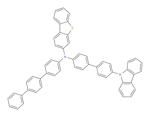 N-(4'-(9H-carbazol-9-yl)-[1,1'-biphenyl]-4-yl)-N-([1,1':4',1''-terphenyl]-4-yl)dibenzo[b,d]thiophen-3-amine