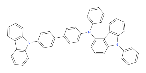 N-(4'-(9H-carbazol-9-yl)-[1,1'-biphenyl]-4-yl)-N,9-diphenyl-9H-carbazol-4-amine