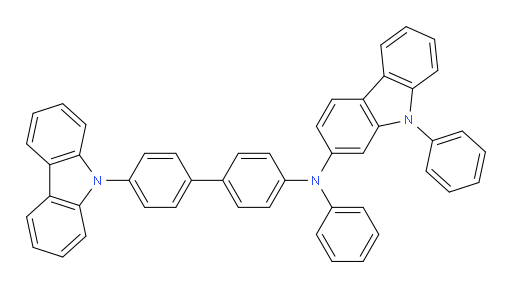 N-(4'-(9H-carbazol-9-yl)-[1,1'-biphenyl]-4-yl)-N,9-diphenyl-9H-carbazol-2-amine