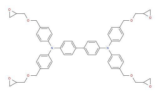 N4,N4,N4',N4'-tetrakis(4-((oxiran-2-ylmethoxy)methyl)phenyl)-[1,1'-biphenyl]-4,4'-diamine
