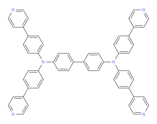 N4,N4,N4',N4'-tetrakis(4-(pyridin-4-yl)phenyl)-[1,1'-biphenyl]-4,4'-diamine