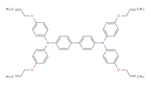 N4,N4,N4',N4'-tetrakis(4-(allyloxy)phenyl)-[1,1'-biphenyl]-4,4'-diamine