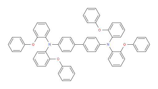 N4,N4,N4',N4'-tetrakis(2-phenoxyphenyl)-[1,1'-biphenyl]-4,4'-diamine