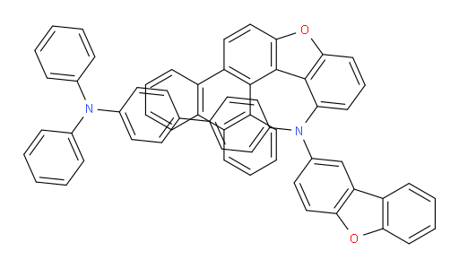 N4-(dibenzo[b,d]furan-2-yl)-N4',N4'-diphenyl-N4-(triphenyleno[2,1-b]benzofuran-11-yl)-[1,1'-biphenyl]-4,4'-diamine
