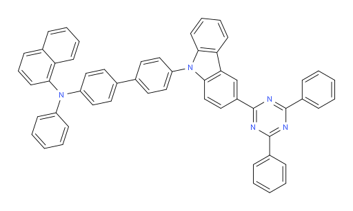 N-(4'-(3-(4,6-diphenyl-1,3,5-triazin-2-yl)-9H-carbazol-9-yl)-[1,1'-biphenyl]-4-yl)-N-phenylnaphthalen-1-amine