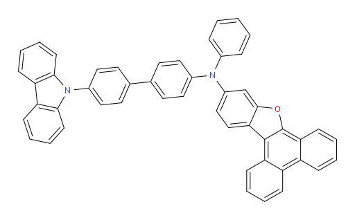 N-(4'-(9H-carbazol-9-yl)-[1,1'-biphenyl]-4-yl)-N-phenylphenanthro[9,10-b]benzofuran-11-amine