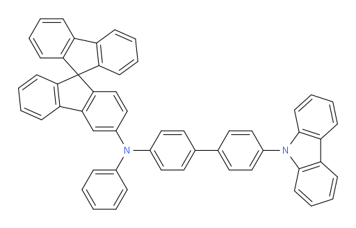 N-(4'-(9H-carbazol-9-yl)-[1,1'-biphenyl]-4-yl)-N-phenyl-9,9'-spirobi[fluoren]-3-amine