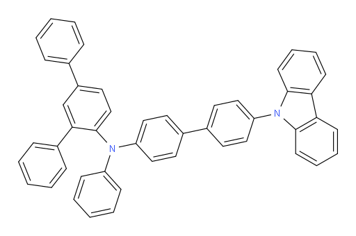 N-(4'-(9H-carbazol-9-yl)-[1,1'-biphenyl]-4-yl)-N-phenyl-[1,1':3',1''-terphenyl]-4'-amine