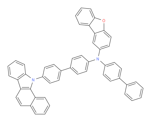 N-(4'-(11H-benzo[a]carbazol-11-yl)-[1,1'-biphenyl]-4-yl)-N-([1,1'-biphenyl]-4-yl)dibenzo[b,d]furan-2-amine