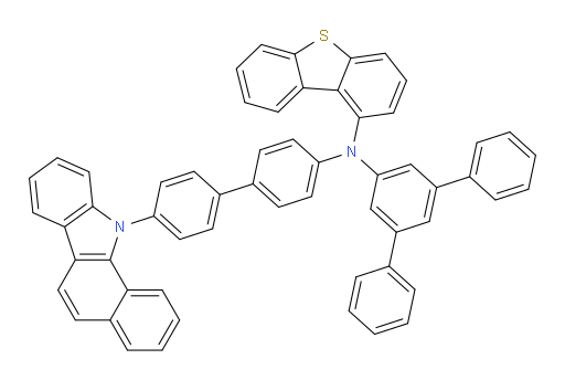 N-(4'-(11H-benzo[a]carbazol-11-yl)-[1,1'-biphenyl]-4-yl)-N-([1,1':3',1''-terphenyl]-5'-yl)dibenzo[b,d]thiophen-1-amine