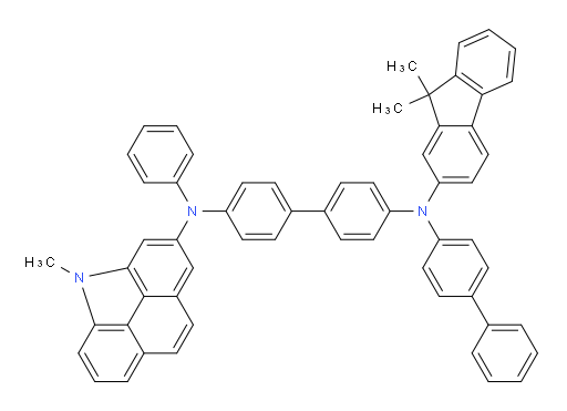 N4-([1,1'-biphenyl]-4-yl)-N4-(9,9-dimethyl-9H-fluoren-2-yl)-N4'-(4-methyl-4H-benzo[def]carbazol-2-yl)-N4'-phenyl-[1,1'-biphenyl]-4,4'-diamine
