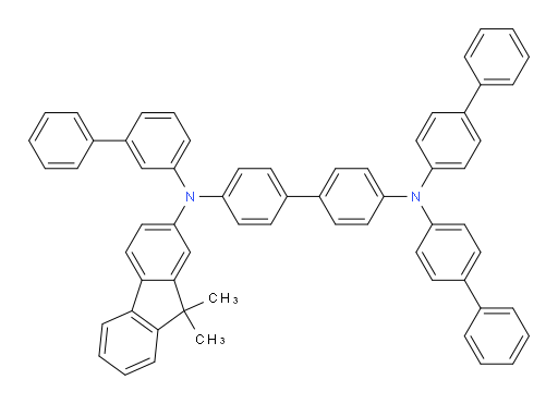 N4-([1,1'-biphenyl]-3-yl)-N4',N4'-di([1,1'-biphenyl]-4-yl)-N4-(9,9-dimethyl-9H-fluoren-2-yl)-[1,1'-biphenyl]-4,4'-diamine