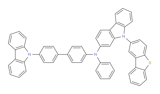 N-(4'-(9H-carbazol-9-yl)-[1,1'-biphenyl]-4-yl)-9-(dibenzo[b,d]thiophen-2-yl)-N-phenyl-9H-carbazol-2-amine