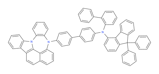 N-(4'-(4H-4,8b-diazaindeno[1,2,3-gh]pleiaden-4-yl)-[1,1'-biphenyl]-4-yl)-N-([1,1'-biphenyl]-2-yl)-9,9-diphenyl-9H-fluoren-4-amine