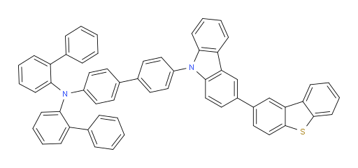 N-([1,1'-biphenyl]-2-yl)-N-(4'-(3-(dibenzo[b,d]thiophen-2-yl)-9H-carbazol-9-yl)-[1,1'-biphenyl]-4-yl)-[1,1'-biphenyl]-2-amine