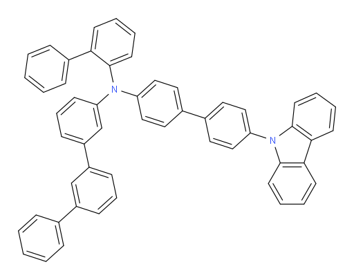N-(4'-(9H-carbazol-9-yl)-[1,1'-biphenyl]-4-yl)-N-([1,1'-biphenyl]-2-yl)-[1,1':3',1''-terphenyl]-3-amine