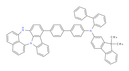 N-(4'-(4H-naphtho[1',8':5,6,7][1,4]diazepino[3,2,1-jk]carbazol-7-yl)-[1,1'-biphenyl]-4-yl)-N-([1,1'-biphenyl]-2-yl)-9,9-dimethyl-9H-fluoren-2-amine