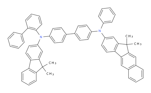 N4-([1,1'-biphenyl]-2-yl)-N4'-(11,11-dimethyl-11H-benzo[b]fluoren-2-yl)-N4-(9,9-dimethyl-9H-fluoren-2-yl)-N4'-phenyl-[1,1'-biphenyl]-4,4'-diamine