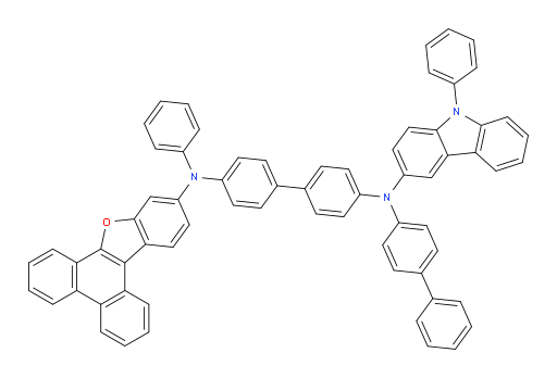 N4-([1,1'-biphenyl]-4-yl)-N4'-(phenanthro[9,10-b]benzofuran-11-yl)-N4'-phenyl-N4-(9-phenyl-9H-carbazol-3-yl)-[1,1'-biphenyl]-4,4'-diamine