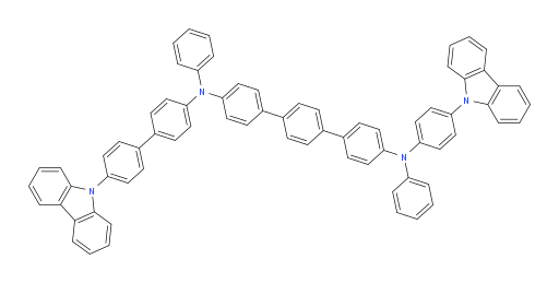 N4-(4'-(9H-carbazol-9-yl)-[1,1'-biphenyl]-4-yl)-N4''-(4-(9H-carbazol-9-yl)phenyl)-N4,N4''-diphenyl-[1,1':4',1''-terphenyl]-4,4''-diamine