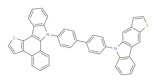 8-(4'-(5H-thieno[3,2-b]carbazol-5-yl)-[1,1'-biphenyl]-4-yl)-8H-benzo[a]thieno[3,2-c]carbazole