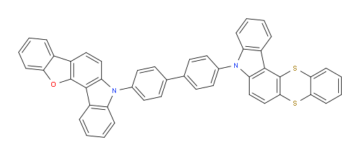 5-(4'-(8H-benzo[5,6][1,4]dithiino[2,3-c]carbazol-8-yl)-[1,1'-biphenyl]-4-yl)-5H-benzofuro[3,2-c]carbazole