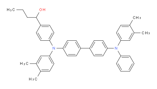 1-(4-((3,4-dimethylphenyl)(4'-((3,4-dimethylphenyl)(phenyl)amino)-[1,1'-biphenyl]-4-yl)amino)phenyl)butan-1-ol