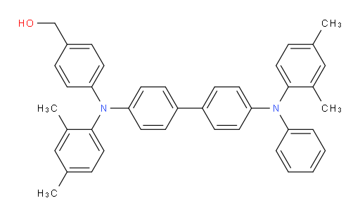 (4-((2,4-dimethylphenyl)(4'-((2,4-dimethylphenyl)(phenyl)amino)-[1,1'-biphenyl]-4-yl)amino)phenyl)methanol