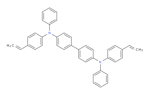 N4,N4'-diphenyl-N4,N4'-bis(4-vinylphenyl)-[1,1'-biphenyl]-4,4'-diamine
