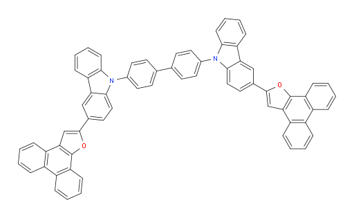 4,4'-bis(3-(phenanthro[9,10-b]furan-2-yl)-9H-carbazol-9-yl)-1,1'-biphenyl