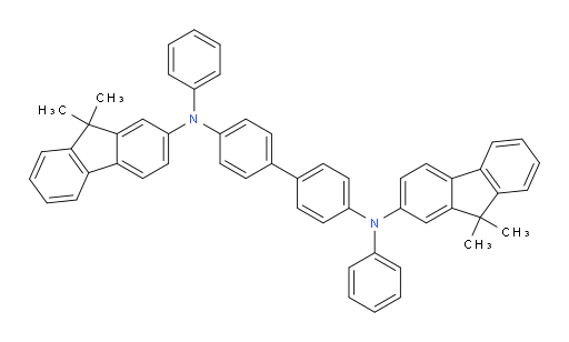 N4,N4'-bis(9,9-dimethyl-9H-fluoren-2-yl)-N4,N4'-diphenyl-[1,1'-biphenyl]-4,4'-diamine