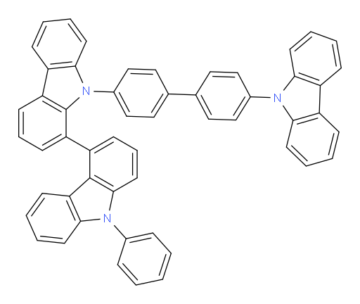 9-(4'-(9H-carbazol-9-yl)-[1,1'-biphenyl]-4-yl)-9'-phenyl-9H,9'H-1,4'-bicarbazole