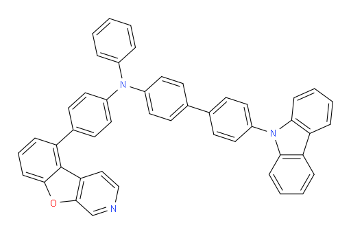N-(4-(benzofuro[2,3-c]pyridin-5-yl)phenyl)-4'-(9H-carbazol-9-yl)-N-phenyl-[1,1'-biphenyl]-4-amine