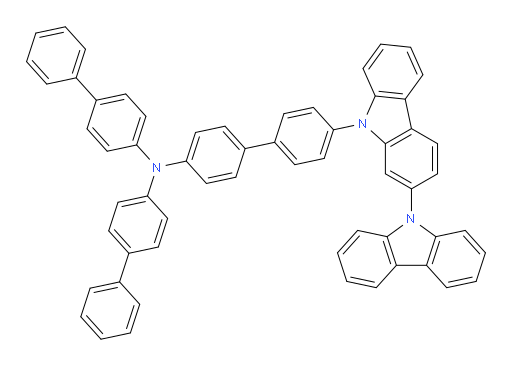 N,N-di([1,1'-biphenyl]-4-yl)-4'-(9H-[2,9'-bicarbazol]-9-yl)-[1,1'-biphenyl]-4-amine