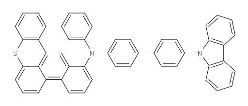 N-(4'-(9H-carbazol-9-yl)-[1,1'-biphenyl]-4-yl)-N-phenylnaphtho[1,2,3-kl]thioxanthen-1-amine