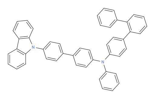N-(4'-(9H-carbazol-9-yl)-[1,1'-biphenyl]-4-yl)-N-phenyl-[1,1':2',1''-terphenyl]-4-amine