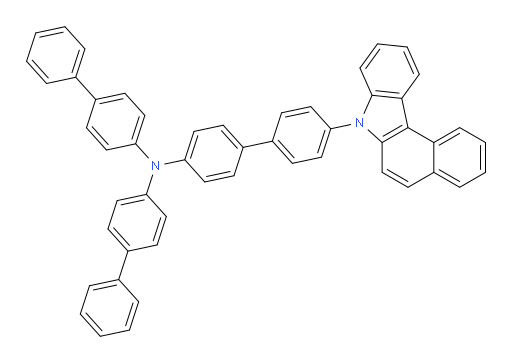 N,N-di([1,1'-biphenyl]-4-yl)-4'-(7H-benzo[c]carbazol-7-yl)-[1,1'-biphenyl]-4-amine