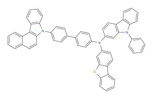 N-(4'-(7H-benzo[c]carbazol-7-yl)-[1,1'-biphenyl]-4-yl)-N-(dibenzo[b,d]thiophen-3-yl)-9-phenyl-9H-carbazol-2-amine
