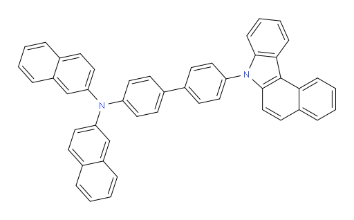 N-(4'-(7H-benzo[c]carbazol-7-yl)-[1,1'-biphenyl]-4-yl)-N-(naphthalen-2-yl)naphthalen-2-amine