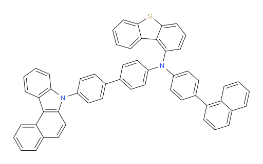 N-(4'-(7H-benzo[c]carbazol-7-yl)-[1,1'-biphenyl]-4-yl)-N-(4-(naphthalen-1-yl)phenyl)dibenzo[b,d]thiophen-1-amine