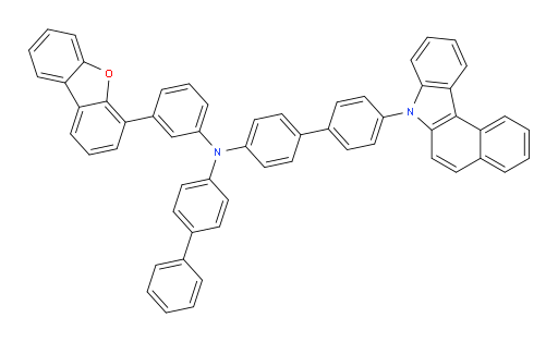 N-([1,1'-biphenyl]-4-yl)-4'-(7H-benzo[c]carbazol-7-yl)-N-(3-(dibenzo[b,d]furan-4-yl)phenyl)-[1,1'-biphenyl]-4-amine