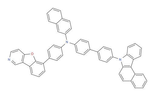 N-(4'-(7H-benzo[c]carbazol-7-yl)-[1,1'-biphenyl]-4-yl)-N-(4-(benzofuro[3,2-c]pyridin-6-yl)phenyl)naphthalen-2-amine