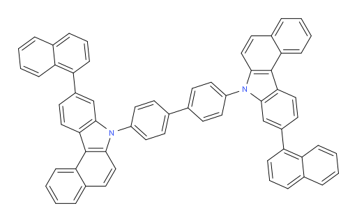 4,4'-bis(9-(naphthalen-1-yl)-7H-benzo[c]carbazol-7-yl)-1,1'-biphenyl