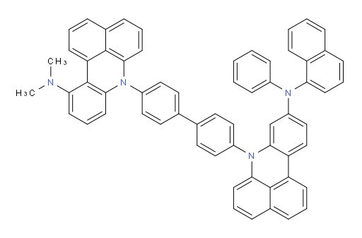 7-(4'-(11-(dimethylamino)-7H-benzo[kl]acridin-7-yl)-[1,1'-biphenyl]-4-yl)-N-(naphthalen-1-yl)-N-phenyl-7H-benzo[kl]acridin-9-amine
