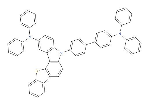 5-(4'-(diphenylamino)-[1,1'-biphenyl]-4-yl)-N,N-diphenyl-5H-benzo[4,5]thieno[3,2-c]carbazol-2-amine